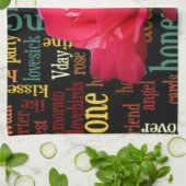 Linge De Cuisine Bouquet d'amour : Une expression sincère (Plié)