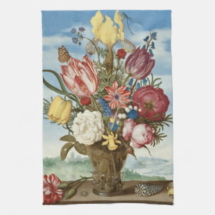 Linge De Cuisine Bouquet de fleurs Ambrosius Bosschaert Art