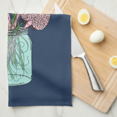 Linge De Cuisine Bouquet de fleurs cérébrales (Quart Plié)