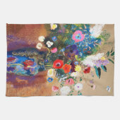 Linge De Cuisine Bouquet de fleurs par Odilon Redon (Horizontal)