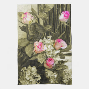 Linge De Cuisine Bouquet de mariage vintage