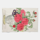Linge De Cuisine Bouquet de Roses (Horizontal)