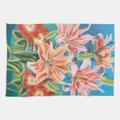 Linge De Cuisine Bouquet en frontière II (Horizontal)