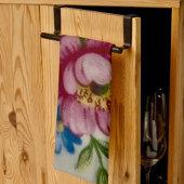 Linge De Cuisine Bouquet floral de la coupe de thé