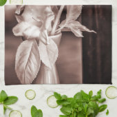 Linge De Cuisine Bouquet infrarouge (Plié)