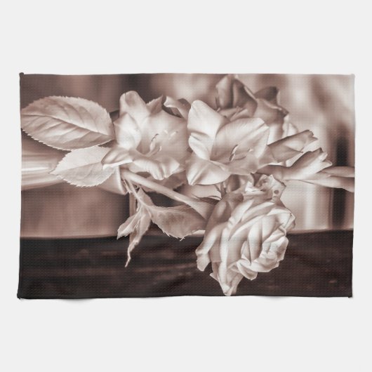 Linge De Cuisine Bouquet infrarouge (Horizontal)