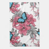 Linge De Cuisine Bouquet tropical (Vertical)