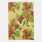 Linge De Cuisine Bouquet tropical (Vertical)