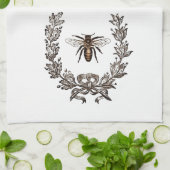 Linge De Cuisine Bourdonnement vintage (Plié)