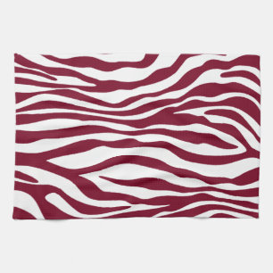 Linge De Cuisine Bourgogne Zebra Poster de animal