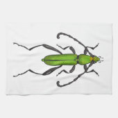 Linge De Cuisine Bousier vert (Horizontal)