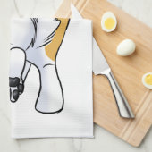 Linge De Cuisine Bout de corgi (Quart Plié)