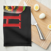 Linge De Cuisine Bouteille de sauce chaude (Quart Plié)