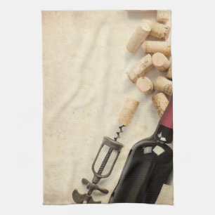 Linge De Cuisine Bouteille de vin