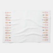 Linge De Cuisine bouteille de vin rose rosé rose bouteille d'aquare (Horizontal)