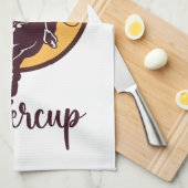 Linge De Cuisine Bouteille en selle (Quart Plié)