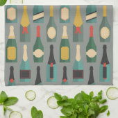 Linge De Cuisine Bouteilles à vin (Plié)