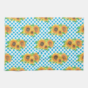 Linge De Cuisine Bouteilles de fleurs de tournesol