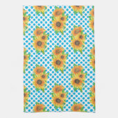 Linge De Cuisine Bouteilles de fleurs de tournesol (Vertical)