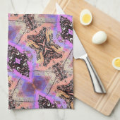 LINGE DE CUISINE BOUTEILLES ET MÈRES (Quart Plié)