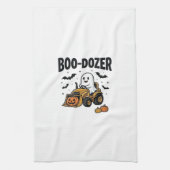 Linge De Cuisine Bouteur fantôme Halloween Design_1 (Vertical)