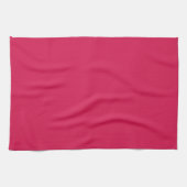 Linge De Cuisine Bouton à lèvres (couleur solide) Crimson (Horizontal)