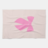 Linge De Cuisine Bow rose (Horizontal)