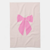 Linge De Cuisine Bow rose (Vertical)