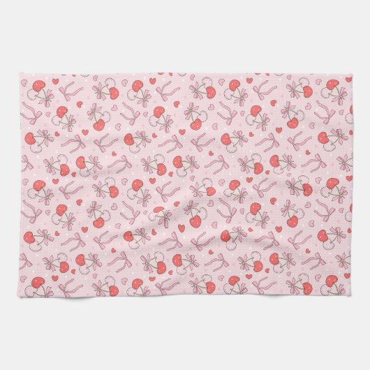 Linge De Cuisine Bow rose Boho & Berries (Horizontal)