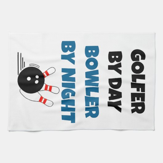 Linge De Cuisine Bowler Golfer (Horizontal)