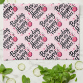 Linge De Cuisine Bowling Lover Cute Retro Aesthetic Sports Design (Plié)