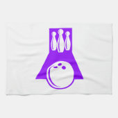 Linge De Cuisine Bowling violet (Horizontal)