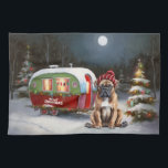 Linge De Cuisine Boxe d'hiver Caravan Christmas Adventure<br><div class="desc">Laissez-vous tenter par la magie d'une nuit d'hiver enneigée alors qu'une caravane glisse gracieusement à travers le paysage illuminé par la lune. La beauté sereine de la neige scintillante et l'éclat enchanteur de la lune créent une scène captivante, promettant une aventure de Noël inoubliable remplie de chaleur, de joie et...</div>