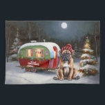Linge De Cuisine Boxe d'hiver Caravan Christmas Adventure<br><div class="desc">Laissez-vous tenter par la magie d'une nuit d'hiver enneigée alors qu'une caravane glisse gracieusement à travers le paysage illuminé par la lune. La beauté sereine de la neige scintillante et l'éclat enchanteur de la lune créent une scène captivante, promettant une aventure de Noël inoubliable remplie de chaleur, de joie et...</div>