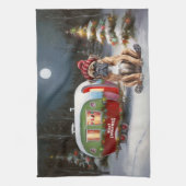 Linge De Cuisine Boxe d'hiver Caravan Christmas Adventure (Vertical)