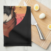 Linge De Cuisine Boxer au coucher du soleil (Quart Plié)