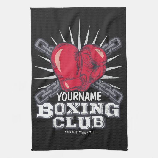 Linge De Cuisine Boxer champion de course (Vertical)