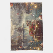 Linge De Cuisine Boxer Christmas Festive Voyage (Vertical)