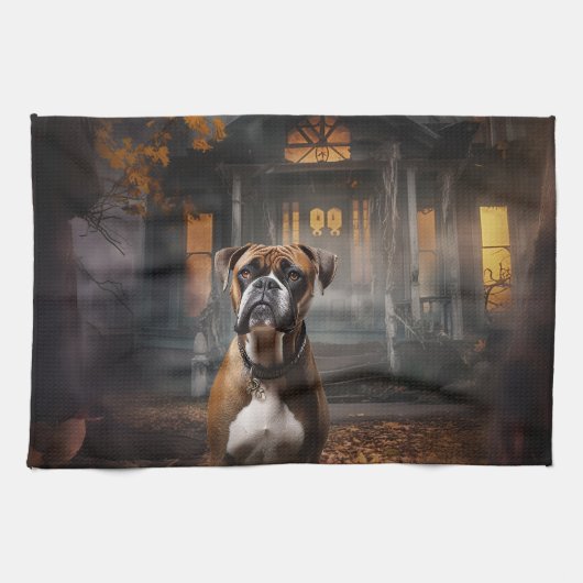 Linge De Cuisine Boxer Halloween Épouvantable (Horizontal)