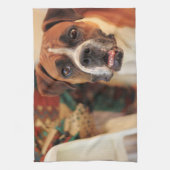 Linge De Cuisine Boxeur cute (Vertical)