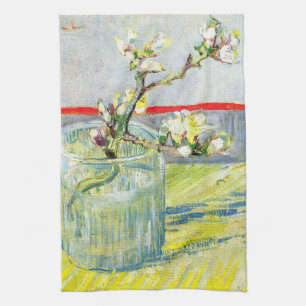 Linge De Cuisine Branche d'amande en fleurs par Vincent van Gogh