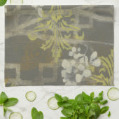 Linge De Cuisine Branche de fleurs à motifs I (Plié)