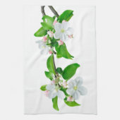 Linge De Cuisine Branche de pommier en floraison (Vertical)
