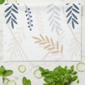 Linge De Cuisine branche florale (Plié)