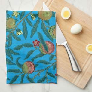 Linge De Cuisine Branches avec grenades par William Morris