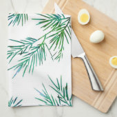 Linge De Cuisine Branches de pin (Quart Plié)