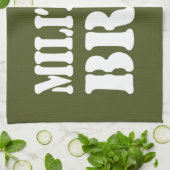 LINGE DE CUISINE BRAT MILITAIRE (Plié)