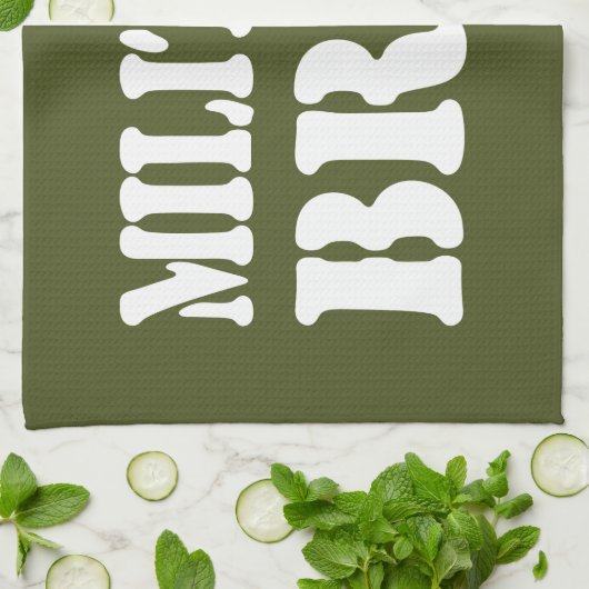 LINGE DE CUISINE BRAT MILITAIRE (Plié)