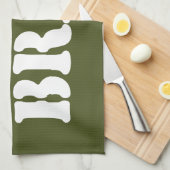 LINGE DE CUISINE BRAT MILITAIRE (Quart Plié)