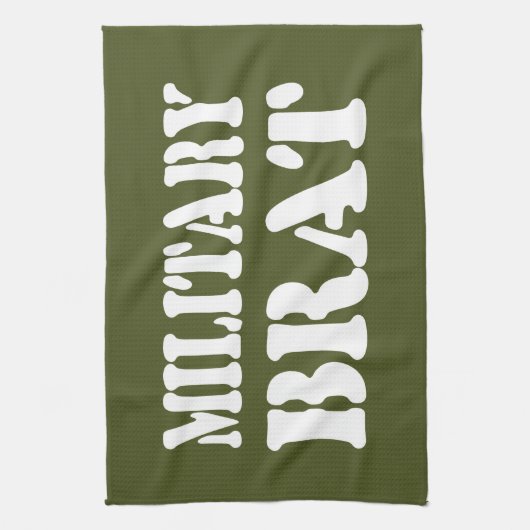 LINGE DE CUISINE BRAT MILITAIRE (Vertical)